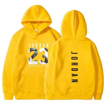 Mados prekės ženklo vyrų hoodie atsitiktinis sportinę vyrų hoodie/palaidinukė sportinę JORDAN23 gatvės hoodie moterų megztinis