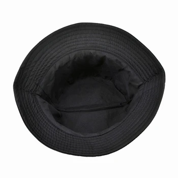Mados Roko logotipas kibiro kepurę Vyrai ir moterys Vasarą k pop žvejys skrybėlės Music logo juosta tėtis bžūp hip-hop panama žvejybos kepurės
