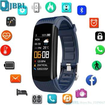 Mados Smart Watch Vyrai Moterys Smartwatch Elektronika Smart Laikrodis 