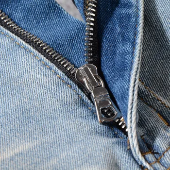 Mados Streetwear Vyrų Džinsai Retro Mėlyna Nešvarių Skalbinių Dažytos Dizaineris Kratinys Punk Džinsinio Audinio Kelnės Hip-Hop Sunaikinta Kankina Kelnės