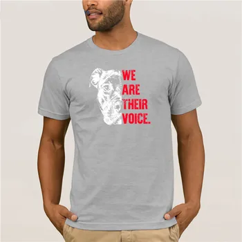 Mados vasaros T-shirt 2019 Naujas Mados Meilės Pitbull Mes Savo Balso Atsitiktinis Vyrų 2019 Mados Stiliaus Marškinėliai