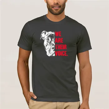 Mados vasaros T-shirt 2019 Naujas Mados Meilės Pitbull Mes Savo Balso Atsitiktinis Vyrų 2019 Mados Stiliaus Marškinėliai
