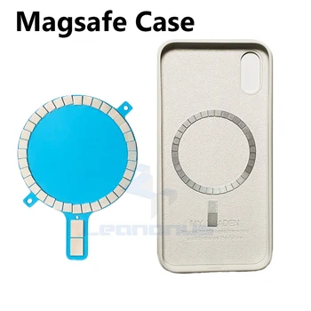 Mag Saugus iPhone 12 11 Pro Max Belaidžio Įkrovimo Magnetas Apple iPhone 12 Mini 7 8 Plius Stiprus Magnetinis Magsafe Telefono dėklas