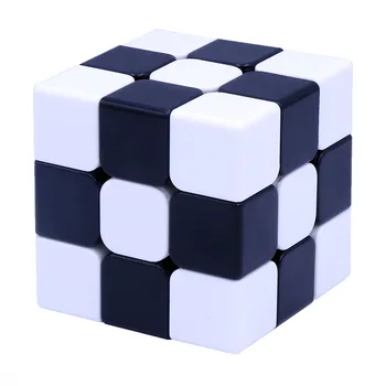 Magiškasis Kubas 3x3x3 Juoda Balta Puzzle Žaidimai Neo Cubo Magico Švietimo Žaislai Vaikams
