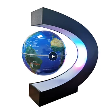 Magnetic Levitation Pasaulyje Studentų mokyklos mokymo įranga, Naktį šviesos pasaulyje Kūrybinės Dovanos 110/220V AC Europos elektros energijos tiekimo