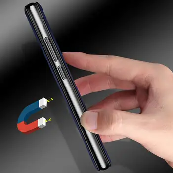 Magnetinio Apversti Telefoną Atveju Xiaomi MI 10 Lite 360 atsparus smūgiams Galinio Dangtelio Xiomi Xaomi Mi 10T Pro 10 Šviesos Poco M3 X3 NFC Atveju