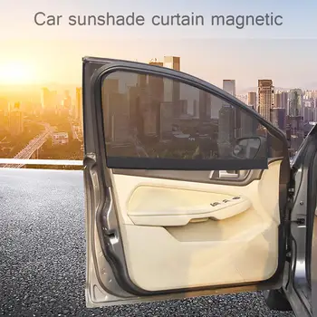 Magnetinio Automobilio Saulės Šešėlyje UV Apsauga Automobiliai Užuolaidų Automobilio Pusėje Langai, Skydelis nuo Saulės Skydas skėtį nuo saulės