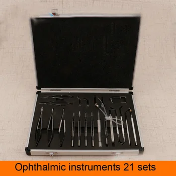 Makiažas įrankiai/priedai Dvigubas vokų ir įrankiai Mikrochirurginių Instrumentų Titano 21 Nustato Akių Operacijos Įrankiai