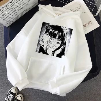 Manga Gobtuvu Moterų Japonijos Anime Swearshirts Rudens Žiemos Atsitiktinis Ilgomis Rankovėmis Drabužius Tracksuit Derliaus Lady Streetwear