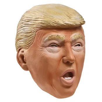 Mascarello Donald Trump Kaukė Rave Prapūtimo Cosplay Kostiumų Latekso Realus Kaukė Airsoft Milijardierius JAV Prezidentas Kaukė Prop 2020 m.