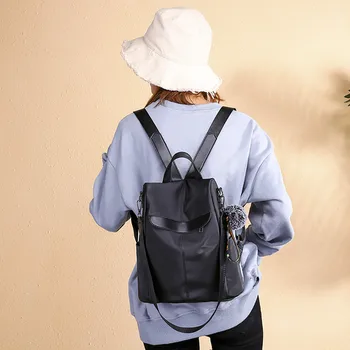 Masion Fabre 2019 Mados Moterų Kietas ZipperTravel kuprinė Moteriška Oksfordo kelionės krepšys anti-theft audinys kuprinės Didmeninės