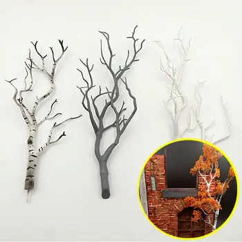 Masto modelis Miniatiūriniai Apimties Statybos Kokybės Ekologiškos Medžiagos Kuoduotoji Žolės Milteliai Medžio Šaką Modelis, Juoda/Balta/Pilka