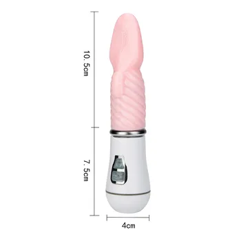 Masturbacija vibratoriai Imituojamas kalba minkštas moterų greitis dildo vibratorius butt plug Klitorio Stimuliatorius moterims USB Įkrovimas