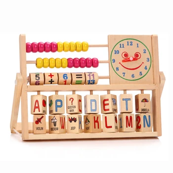 Matematikos Žaislai Vaikams, Mediniai Žaislai, Skaičius Mokymo Priemonė Abacus Skaičiavimo Mokymosi Blokuoti Žaislas Vaiko Gimtadienio Dovana