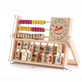 Matematikos Žaislai Vaikams, Mediniai Žaislai, Skaičius Mokymo Priemonė Abacus Skaičiavimo Mokymosi Blokuoti Žaislas Vaiko Gimtadienio Dovana