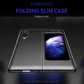 Matinis Sunku VNT Padengti Kartus Coque Dangtelis Skirtas Samsung Galaxy Kartų Atveju W2020 antidetonaciniai Pilna Apsauga-Ultra plonas Flip