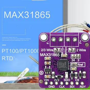 Max31865 Mttp Termopora Temperatūros Jutiklis Stiprintuvo Modulis Arduino