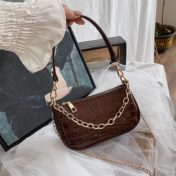 Mažas Maišelis Moterų 2020 naujas mados korėjos versija universalus tekstūros crossbody maišą mados pažasties maišelį batono krepšys