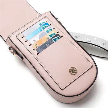 Mažas Pečių Maišą Moteris Multi-funkcija Mobiliojo Telefono Pakuotė Moterų Vienas-pečių Krepšiai, Mini Kortelės Turėtojas Rankinėje Bolsa