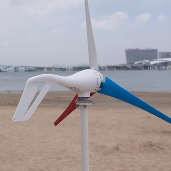 Mažų Namų Vėjo Turbinų Generatorių 400W vėjo malūnas Vėjo Generatorius Valdytojas ašmenys Mini gerador eolico už Jūrų Šviesos