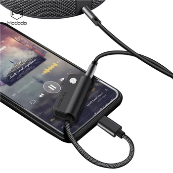 MCDODO 3in 1Lightning Žaibo&3.5 mm/Dual Lightning Audio Adapteris Paramos iPhone 7 8 Plus X,XS Max, 11, 11 Pro & Pro 11 Maks.