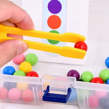 Mediniai Karoliukai Žaidimas Montessori Ugdymo Pažinimo Anksti Mokytis Vaikus Įrašą Kamuolys Bamblys, Žaislų, Vaikai, Vaikams, Dovanos