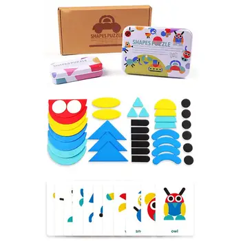 Mediniai Modelis Gyvūnų Dėlionės Rūšiavimo ir Krovimas Žaidimai Montessori Ugdymo Žaislai Vaikams