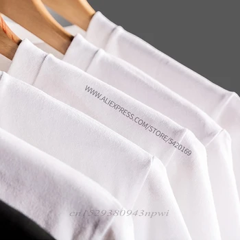 Medvilnės Marškinėliai Vyrams JUROS periodo PARKAS Spausdinti Juokinga Harajuku Viršūnes Tees Hipster Grafinis Balti trumpomis Rankovėmis O-kaklo Naujas 2021 T-shirts