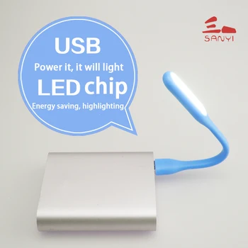 Medvilnės Riteris Spalvinga USB Apšvietimas LED Nešiojamų Energiją Taupančių Lempų USB Pabrėžti, LED Kompiuterio Žibintai Akių Apsauga