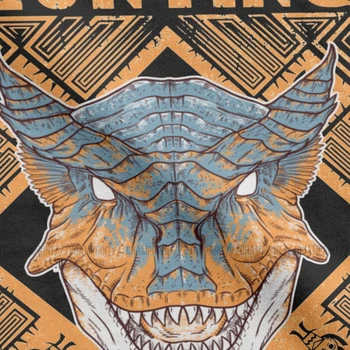 Medžioklės Klubo Tigrex Monster Hunter Pasaulio Vyrų T Shirts Žaidimų Rathian Dragon MHW Žaidimas Marškinėliai trumpomis Rankovėmis T-Shirts vatos Pagaliukai