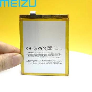 Meizu BT42C Baterija Meizu M2 Pastaba Originalus 3100mAh Mobilųjį Telefoną Aukštos Kokybės Baterija+Sekimo Numerį