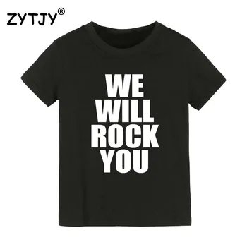 Mes Bus Rock You Print Vaikai marškinėlius Berniukui, Mergina marškinėliai Vaikams, Vaikiška Drabužius Juokinga Tumblr Viršuje Tees Lašas Laivas CZ-2