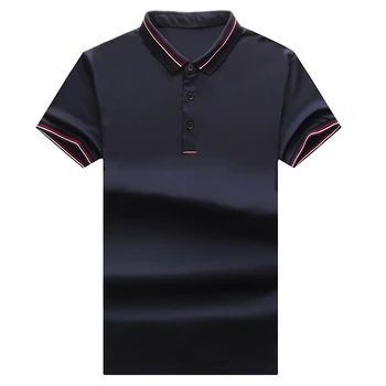 MIACAWOR Naujas Vyrų Polo marškinėliai Kieto Spalvų Atsitiktinis Vyrams trumpomis rankovėmis Slim Fit Camisa Masculina Viršūnes Tees Camisa T723
