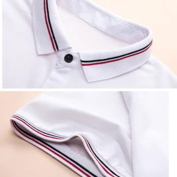 MIACAWOR Naujas Vyrų Polo marškinėliai Kieto Spalvų Atsitiktinis Vyrams trumpomis rankovėmis Slim Fit Camisa Masculina Viršūnes Tees Camisa T723