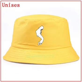 Michael Jackson balta žvejys skrybėlę hip-hop panama kepurė fischerhut moterų skrybėlės bžūp vyrų ir moterų kepuraitės vasaros skrybėlę