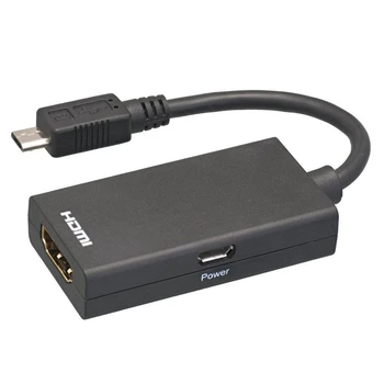 Micro USB Į HDMI Adapteris, Skirtas TELEVIZORIŲ 1080P HD o Kabelis Ir HDMI Video Konverteris, Skirtas 