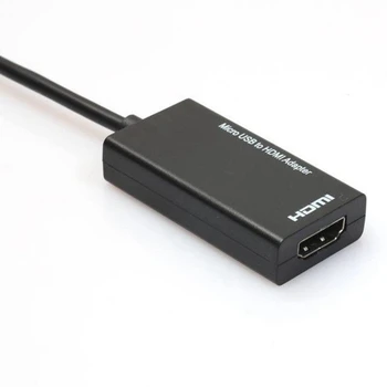 Micro USB Į HDMI Adapteris, Skirtas TELEVIZORIŲ 1080P HD o Kabelis Ir HDMI Video Konverteris, Skirtas 