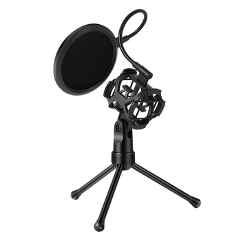 Mikrofonas Pop Filtro Laikiklis Stick Stalinis Trikojis Stovas Anti-Spray Ju Rinkinys PS-2 ABS + Metalas Jy30 20 Dropship