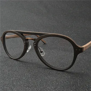 MINCL/Mediniai optiniai akinių rėmeliai vyrų, moterų, medienos akinius rėmo recepto atspalvių taškų occhiali masculino feminino lxl