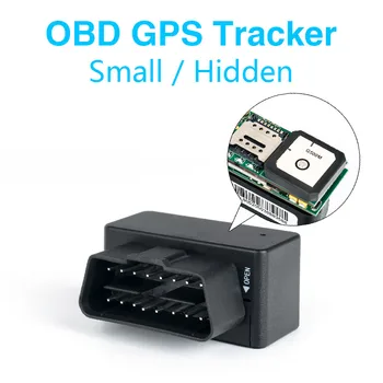 MiNi 16Pin OBD Automobilių GPS Tracker) GSM GPRS SVARŲ/GPS Padėties SMS Sekimas Aptikimo Realaus Laiko Nemokama Platforma/App Stebėjimo Geo-tvoros