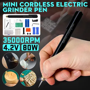 Mini Belaidžius Elektros Drožyba Pen, 3,7 V Įkrovimo Graviravimo Įrankis 