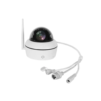 Mini Dome Kamera, WIFI Lauko 5MP 3,6 mm Objektyvas, integruota SD Kortelės Lizdas, Dviejų krypčių Garso CAMHI APP Home Security Belaidžio ryšio Fotoaparatą