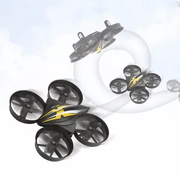 Mini Drone Begalvis 3D Roll Viena Pagrindinių Grįžti Quadcopter 6 Ašių Giroskopas LED 2.4 G RC Sraigtasparnis 8.5*8.5*2.5 cm VS H36 E010 Dron Vaikų Žaislas