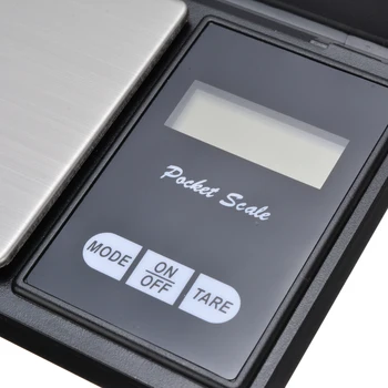 Mini Elektroninės Svarstyklės 1000g/0,1 g Tikslumo Papuošalai Masto Nešiojamų Palmių Balanso Skaitmeninę Skalę svarstyklės