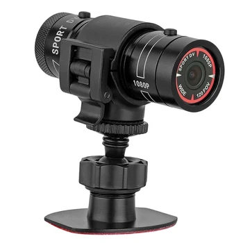 Mini F9 HD 1080P Dviračio Motociklo Šalmas Sporto Kamera Video Recorder DV vaizdo Kamera, Mini Kameros