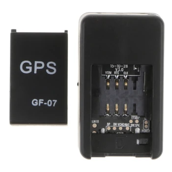 Mini GF-07 GPS Slėpti Magnetinio SOS Anti-theft Sekimo Įrenginiai Transporto priemonės Automobilių Vaikas GPS Locator Mini GPS Sekimo, Valdymo Balsu
