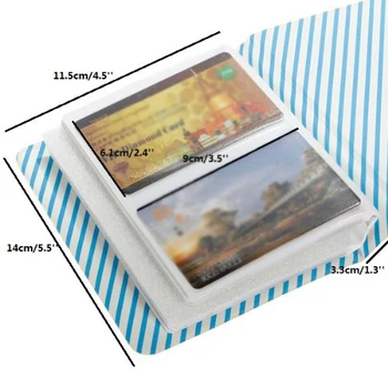 Mini Kino Albumą Atveju Saugojimo Polaroid Foto FujiFilm Instax Dydis 64 Kišenės Mados Namų - Smėlio Spalvos Mėlyna Rožinė