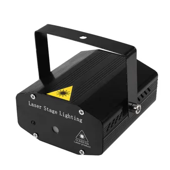Mini LED Lazerinė Rodyklė Disco Scenos Šviesos Šalis Modelio Apšvietimas Projektorius Rodo IR Nuotolinio RG Lazerio Projektorius Žibintai