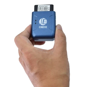 Mini OBD2 GPS tracker GPRS Realiu Laiku Tracker Automobilių Sekimo Sistemos Geofence apsaugoti Vibracijos Telefonu, SMS, žadintuvo signalą tk206
