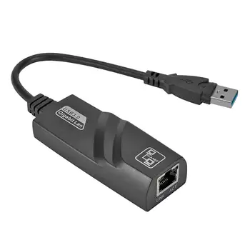 Mini USB 3.0 Gigabit Ethernet Adapter USB į RJ45 Lan Tinklo plokštė PC USB į RJ45 Lan Tinklo plokštė